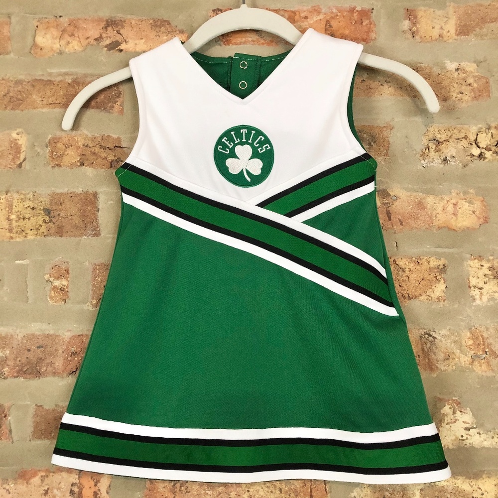 Vintage Girls 3T Boston Celtics Basketball Jumper